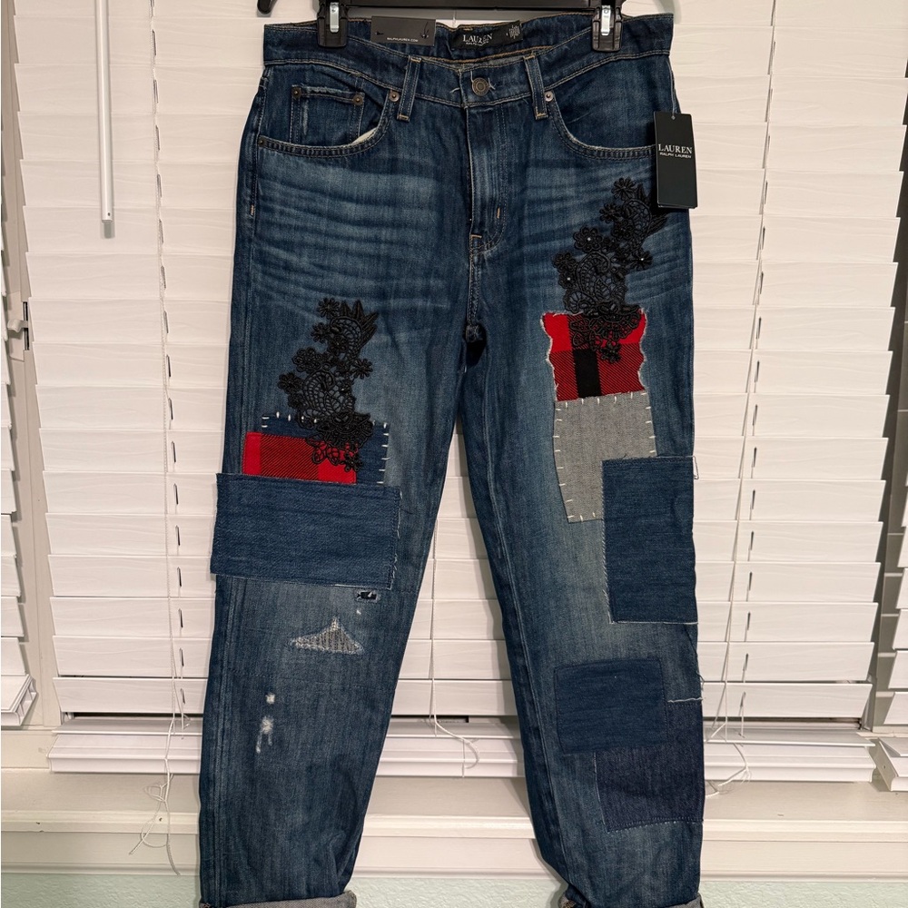 Ralph Lauren Blue Denim with Red Accent